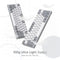 Redragon K617 Fizz 60% RGB Red Switches (White/Gray)