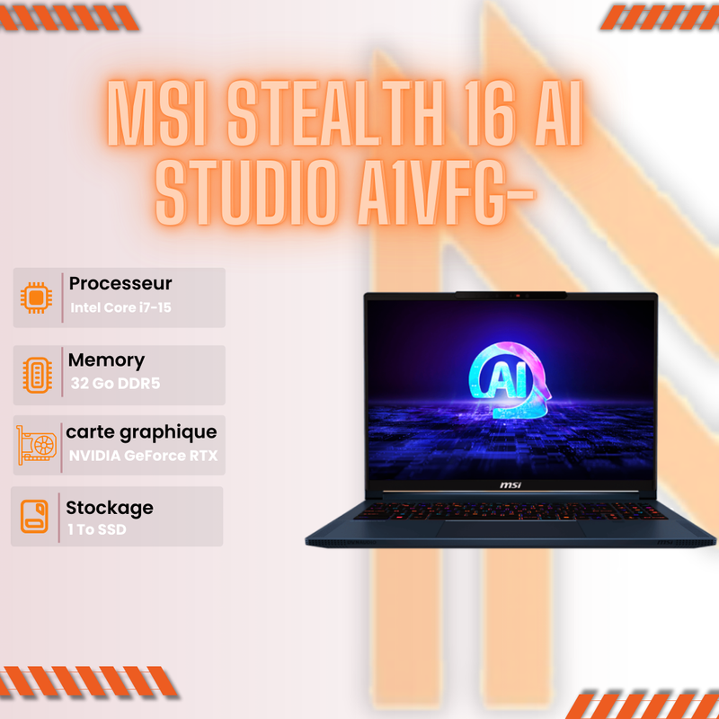 MSI Stealth 16 AI Studio A1VFG-