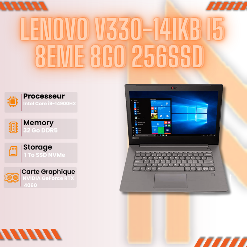 LENOVO V330-14ikb I5 8EME 8GO 256SSD OCCAS