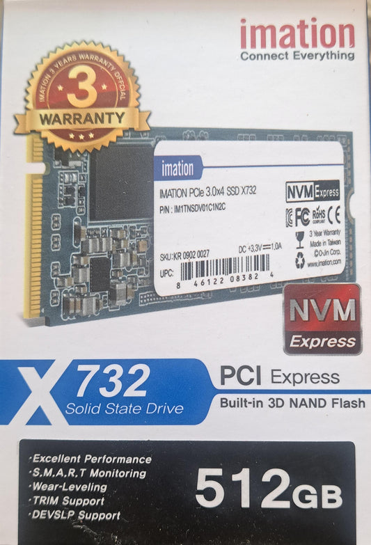 DISQUE DUR 512SSD NVME IMATION