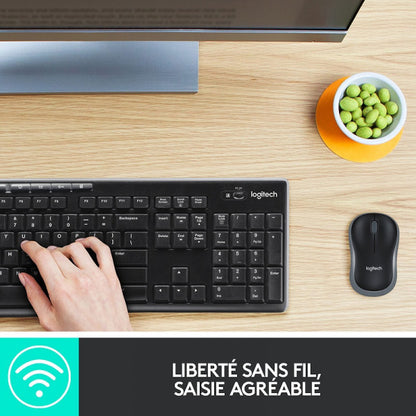 Logitech MK270 - Ensemble Clavier et Souris Sans fil